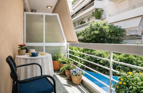 Palaio Faliro Apartment | Seaside Escape with Balcony in Paleo Faliro