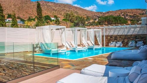 Kipri Apartment | Seaside Luxury Suites, Infinity Pool by Explore Andros