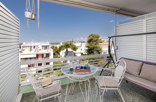 Vouliagmeni Apartment | Seaside Secret with sea & sunset view by BluPine