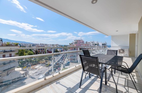 Alimos Apartment | Serene 2BR Apartment in Alimos with Sea view