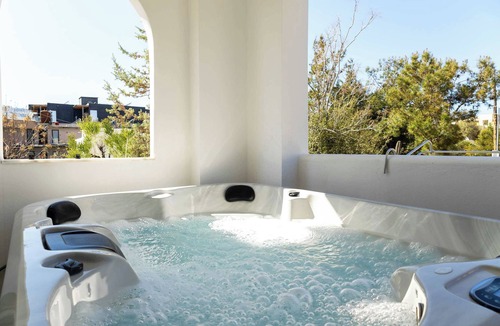Lardos Apartment | Sinani Beachfront Gems Rhodes Jacuzzi Escape