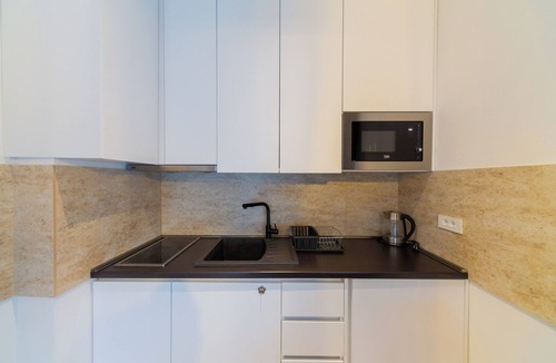 Sutomore Apartment | Spacious 1BR Apt for 3 w/Terrace & Pool
