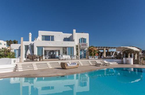 Kalafatis Villa | Spectacular Kalafatis Villa 5 Bedrooms Villa Vibhu Private Jacuzzis