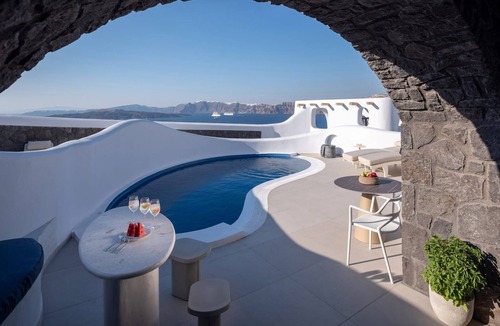 Akrotiri Villa | Spectacular Santorini Villa | Villa Aetheria Retreat | 3 Bedrooms | Beautiful