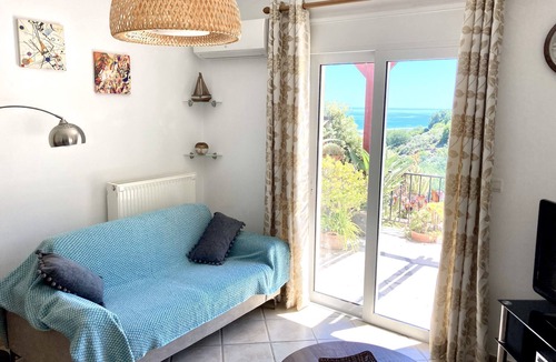 Mathes Villa | Spectacular sea views and a lovely pool - charming villa near long sandy beach!