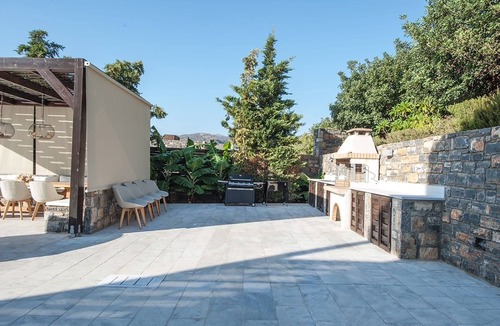 Elounda Villa | Splendid Crete Villa | Villa White - Blue | 5 Bedrooms | Private Heated Pool