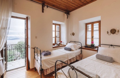 Makrynitsa House | Stone Villa in Koukourava Pelion with Private Pool and Panoramic Sea Views