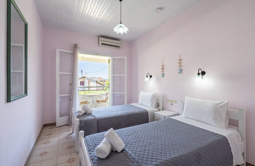 Roda Apartment | Studio 'Alexandros Studios 5' with Shared Pool, Wi-Fi and Air Conditioning