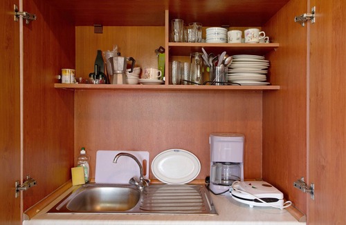 Vasilikos Apartment | Studio Apartment "Areti Orfeas One-Bedroom Apartment" near Beach with Balcony & Wi-Fi