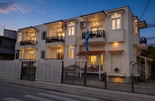 Skala Sotiros Apartment | Studio Apartment 'Chriss 101' with Sea View, Wi-Fi and Air Conditioning