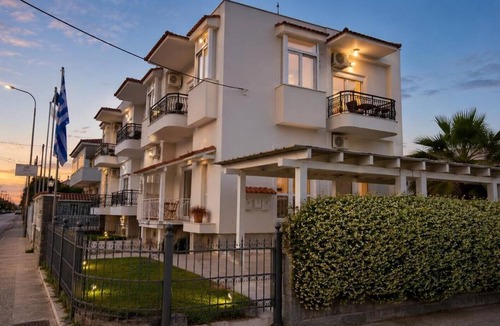 Skala Sotiros Apartment | Studio Apartment 'Chrissi 104' with Sea View, Wi-Fi and Air Conditioning