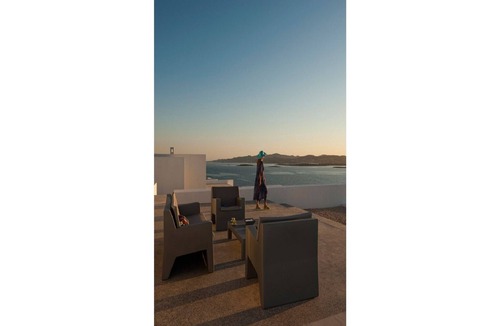 Nea Cryssi Akti Villa | Stunning Seafront Paros Villa | Villa Seabreeze Escape | 6 Bedrooms | Private.