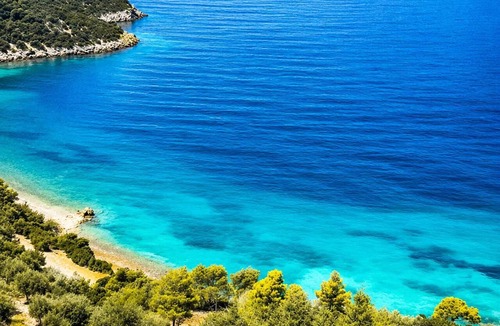 Platees House | Suite Sunset Overlooking the Sea in Ag Vasilios