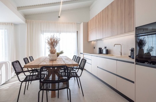 Stavros Villa | Sunset Beach House: Villa, Only 50m From the Beach