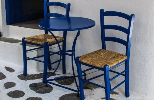 Old Town Naxos Villa | Superb Naxos Apartment | Triple Studio Semi-Basement | Private Balcony