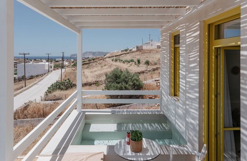 Psathi House | Superior Suite with Private Pool and Seaview