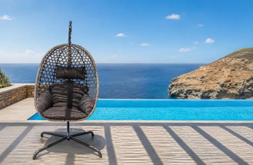 Andros Town Villa | Syneti Horizon Villa - Infinity Pool & Sea Views