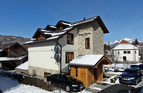 Kolasin Apartment | The Ski Suite has one bedroom and a small living room with no kitchen.