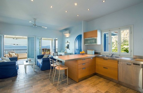 Nisaki Villa | The Summer House, 4 bedroom villa with sea views above Nissaki