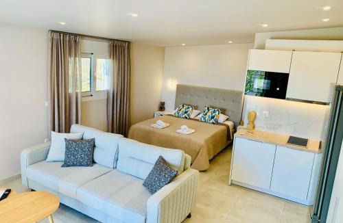 Kropia Apartment | Thelfi Luxury studio in Attica - close to varkiza beach - Sea view