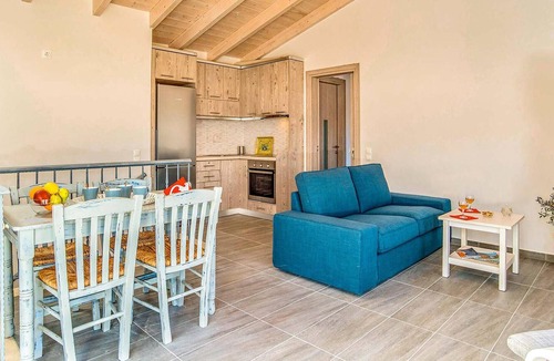 Longos Apartment | This recently renovated village house boasts magnificent views of the Ionian Sea.