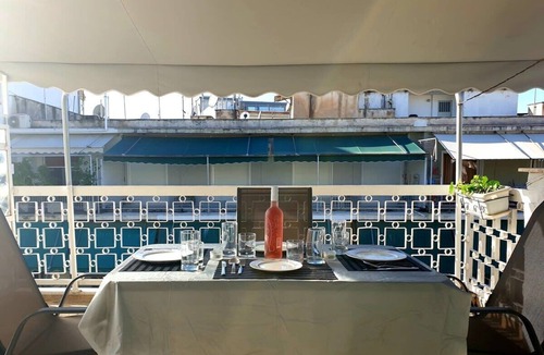 Metaxourgio Apartment | Topfloor central apt with urban views,3' to metro