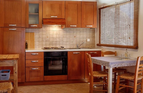 Vigklafia House | Traditional stone house with views of sea and mountains, sleeps four.