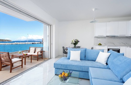Agios Nikolaos Apartment | Tranquil 2-bedroom apartment with AC in Agios Nikolaos