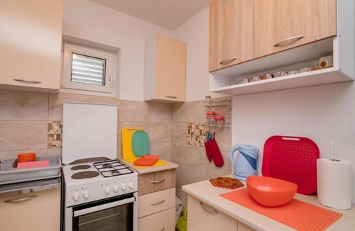 Klinci Apartment | Tranquil Retreat with Private Pool in Lustica Bay - One Bedroom Apartment with Balcony and Sea View