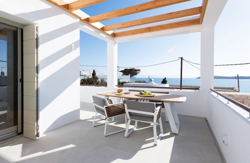 Drios Apartment | Triotissa w/t balcony sea view