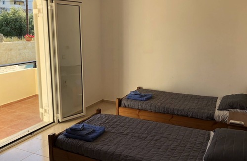 Almyrida Apartment | Two bedroom apartment with pool and 5 min walk from the beach