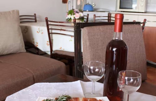 Sveti Stefan Apartment | Two bedrooms,two bathrooms,sea view, 6 per/MONTEN