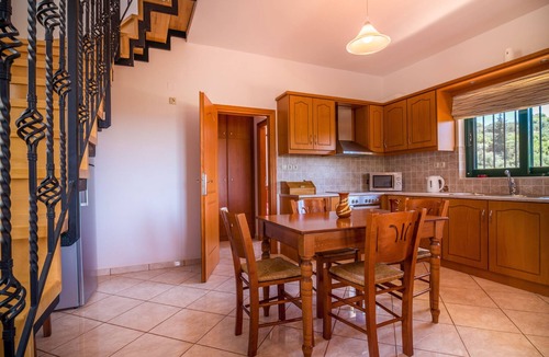 Plaka Villa | Two floor villa with panoramic view of the area of Almyrida