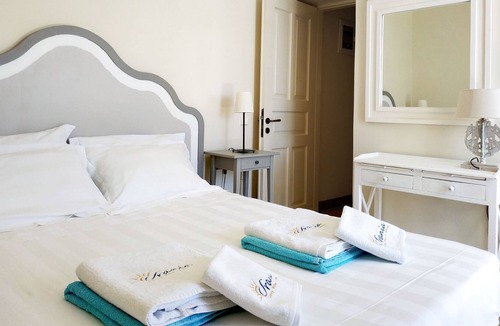 Evgiros Villa | Urania, luxury villa Geofos, private pool, Ionian sea views from every room.