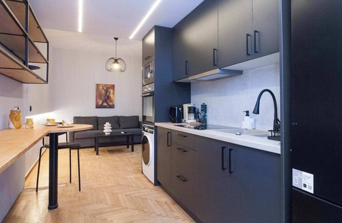 Galatsi Apartment | Urban 2 Bd Home in Vibrant Galatsi