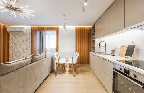 Tirana Apartment | Urban Chic Apartment | Terrace & View by PikHost