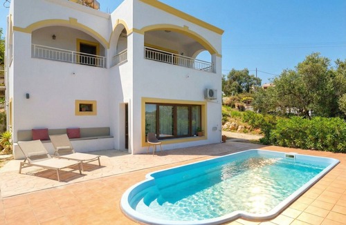 Afionas Villa | Villa Anafoufou Afionas with private heatable pool