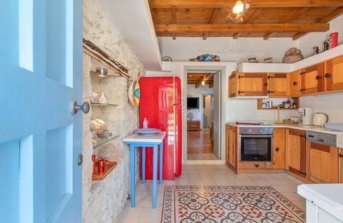 Almyrida Villa | Villa Antonia steps from the sea, Wi-Fi, air conditioning
