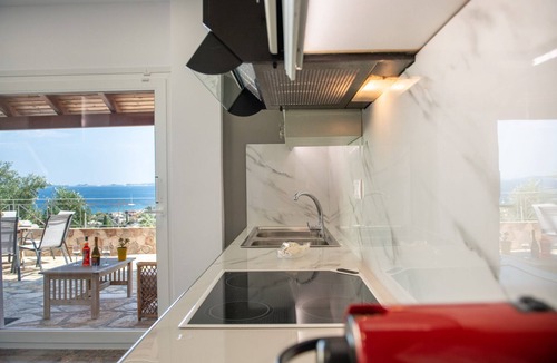 Spartylas Villa | VILLA BELVEDERE Superb Ipsos bay Views,private pool, 400 mt of the beach!
