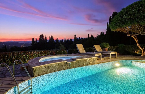 Dafnata Villa | Villa Claire Corfu - 10-Acre Private Pool Villa with Guesthouse