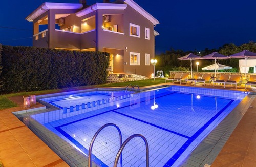 Kalyves Villa | Villa Clio, with Mountain view
