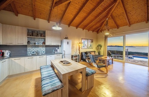 Manganos Villa | Villa Dioni-Ocean view from every room, spacious and very clean.