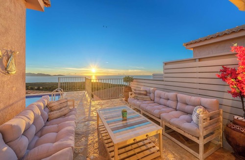 Manganos Villa | Villa Dioni-Ocean view from every room, spacious and very clean.