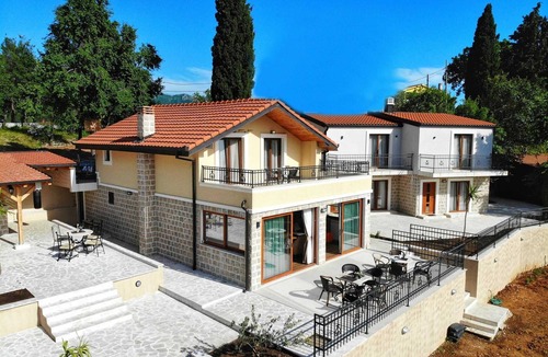 Becici Villa | Villa Gardenia 2 with Shared Pool and Basketball Court