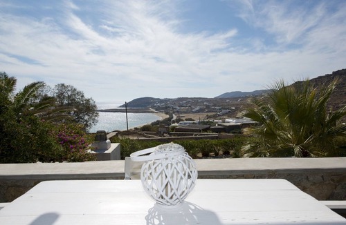 Kalafatis Villa | Villa Lia/private lounge area, sea view