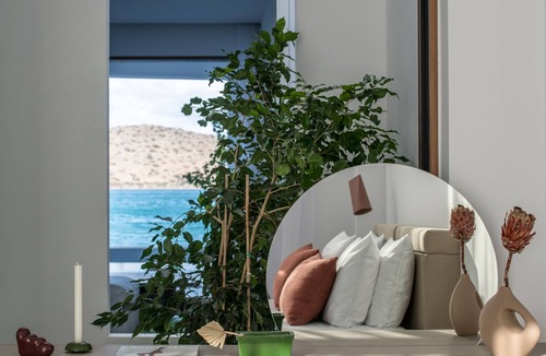 Elounda Villa | Villa Mimaze Minimalist Living - Beachfront