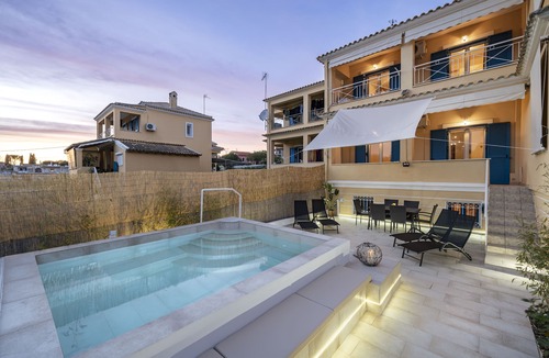 Corfu Town Villa | Villa Nina with Private Plunge Pool by Konnect, 5 km to Corfu Town