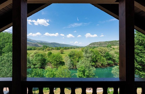Danilovgrad Apartment | Villa Oria w/Shared Pool & Sauna – Riverside Nature Escape