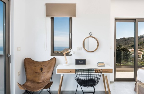 Apokoronas Villa | villa Palm by NiMaRvillas, stylish design,stunning sea views, infinity pool