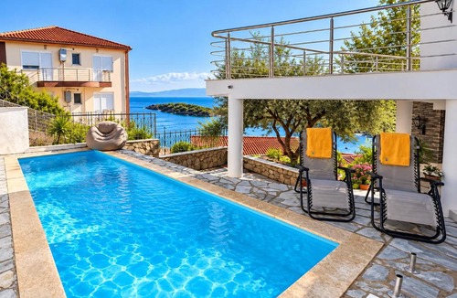 Volos Villa | Villa Sea View Complex with pool